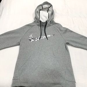 Gray NIKE hoodie